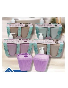 DISPENSER SAPONE CON PORTASPAZZOLINO FATIGATI