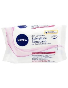NIVEA SALVIETTINE STRUCCANTI  3 IN 1 PELLE SECCA