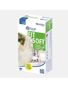 TULIP GUANTI LATTICE C/POLERE MIS. 7.5 100 PZ