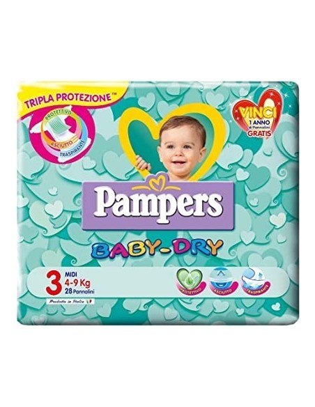 PAMPERS BABY DRY MIDI 4/9 (3)