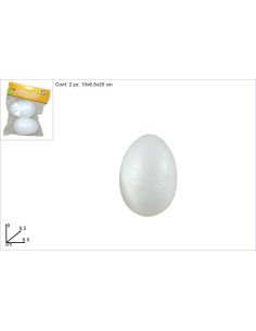 UOVA POLISTEROLO 9 CM 2 PZ