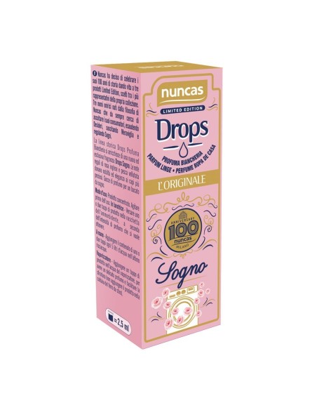NUNCAS DROPS PROFUMATORE BIANCHERIA SOGNO (ROSA)