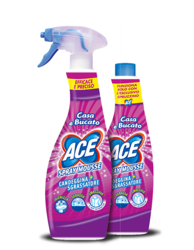 ACE MOUSSE + RICARICA ROSA