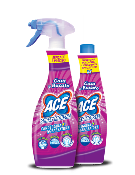 ACE MOUSSE + RICARICA ROSA