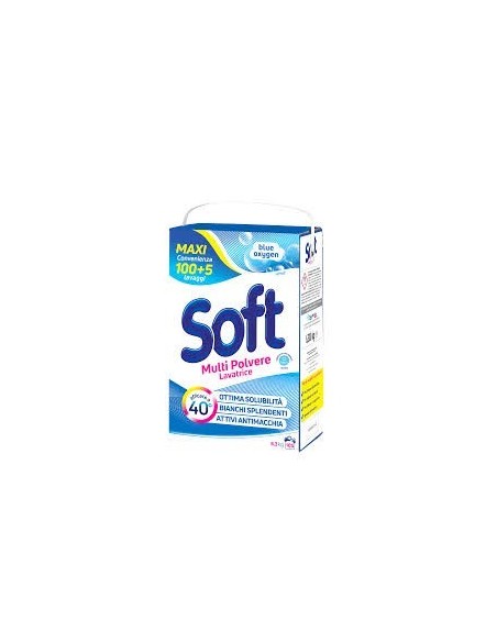 SOFT DETERSIVO IN POLVERE  BLUE OXYGEN 105 MISURINI 