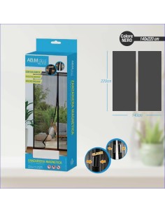 TENDA ZANZARIERA MAGNETICA CM.140X220 NE