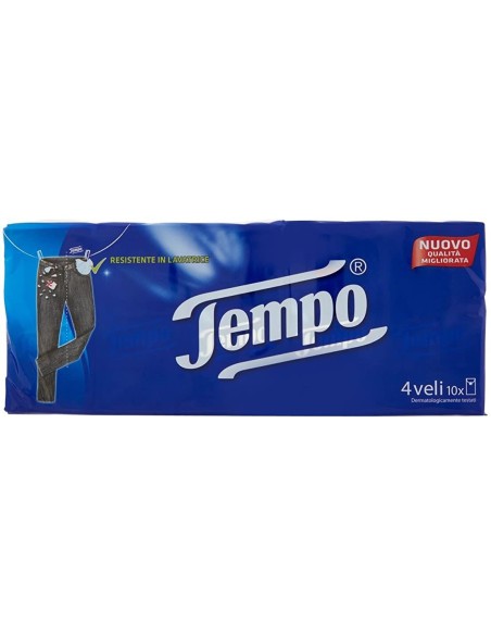 TEMPO FAZZOLETTI X 10 PZ