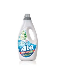 ALBA LAVATRICE IRIS E FIORI BIANCHI 33 LAVAGGI