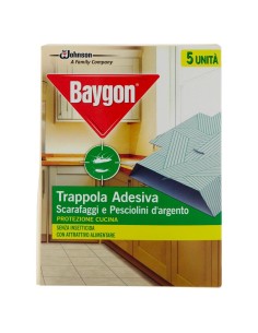 BAYCON TRAPPOLA SCARAFAGGI ADESIVA CUCINA