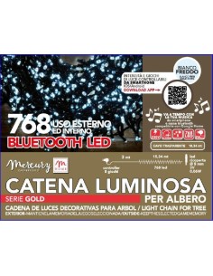 CATENA 768 LED PER ESTERNO BIANCO