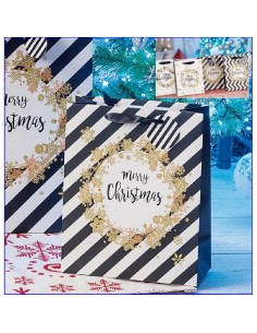 BUSTA REGALO CARTA 4 DEC. 33 X10 X H46