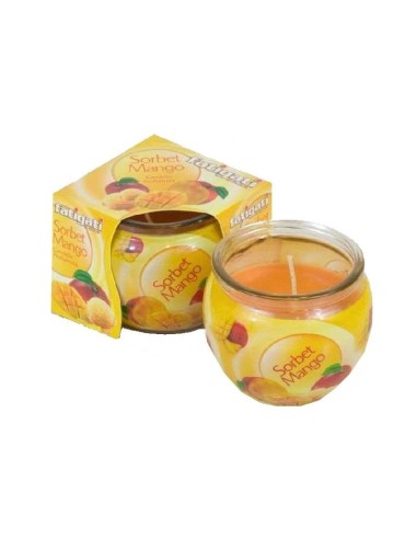 CANDELA PROFUMATA SORBETTO E MANGO 