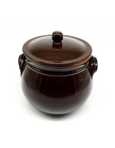 PENTOLA CRETA BOMBATA 24 CM BRUNELLA  2