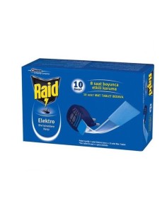 RAID INSETTICIDA ELETTRICO BASE PIU 10 PIASTRINE