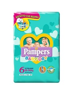PAMPERS BABY DRY 15/30 KG (6)