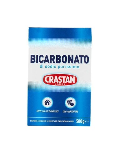 BICARBONATO SODIO CRASTAN 500G USO ALIMENTI