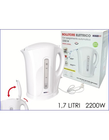 BOLLITORE 1.7 LT 2200W BIANCO