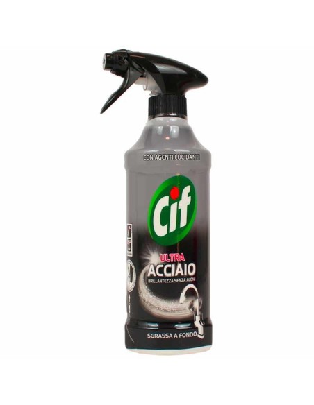CIF ULTRA ACCIAIO SPRAY 500 ML