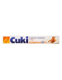 CUKI CARTA FORNO 25 FOGLI