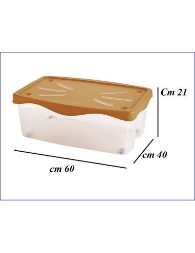 STORAGE 33 LT. CON RUOTE 60X40X21