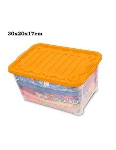 BOX STORAGE XS 30X20X17H COL.ASS