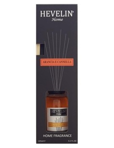 DIFFUSORE CON BASTONCINI 125 ML ARANCIA E CANNELLA