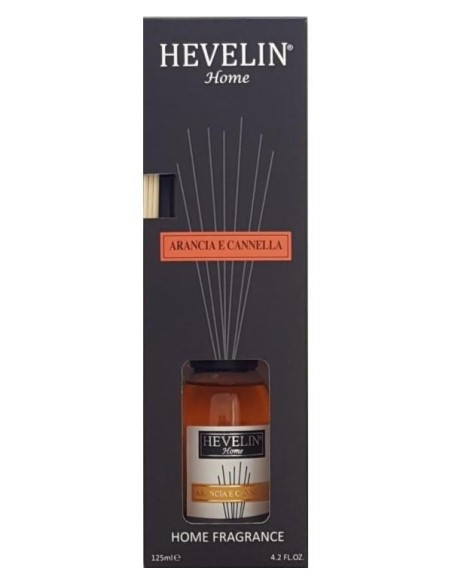 DIFFUSORE CON BASTONCINI 125 ML ARANCIA E CANNELLA