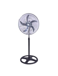 VENTILATORE ACCIAIO NERO 65 W