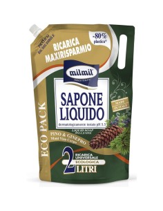 MIL MIL SAPONE LIQUIDO PINO E GINEVRO 2 LT