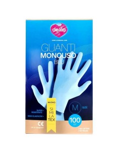 GUANTI MONOUSO BLU SIMILATEX MISURA M