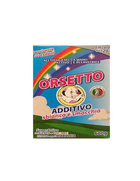 ORSETTO ADDITIVO SBIANCA E SMACCHIA