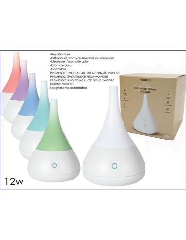 DIFFUSORE AROMA AUTOMATICO 4 LED