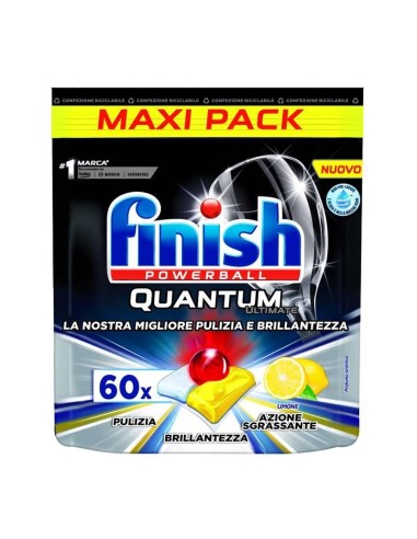 FINISH QUANTUM MAX 60 TABS LEMON
