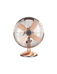VENTILATORE DA TAVOLO VINTAGE RAME D 40 CM 35 W 