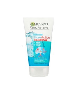 GARNIER PURE ACTIVE 3 IN 1 ARGILLA 