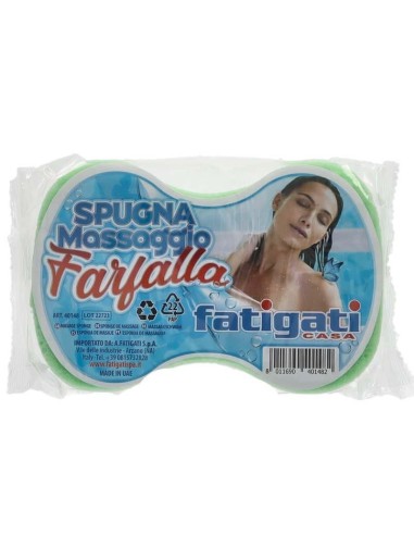 SPUGNA CORPO MASSAGGIO FARFALLA 15 X 10 X 4