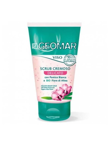 GEOMAR SCRUB CREMOSO VISO DELICATO CON POMICE BIANCA E FIORE