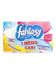 FANTASY 4 ROTOLI CUCINA ASCIUGATUTTO