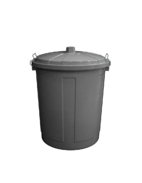 BIDONE BIG BIN 50LT CON CHIUSURE SILVER