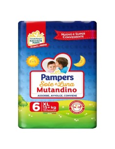 Pampers Sole E Luna Mutandina Taglia 6