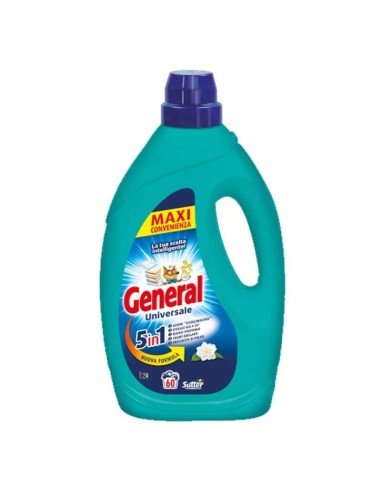 GENERAL DETERSIVO LAVATRICE CLASSICO 5 IN 1 60 LAVAGGI 