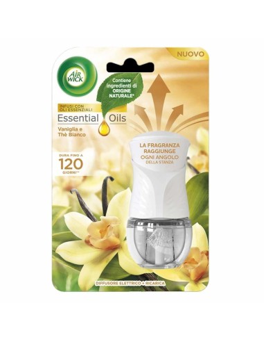 AIR WICK ELETTRICO BASE E RICARICA VANIGLIA E THE BIANCO