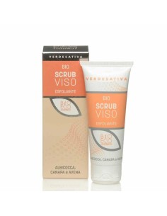 VERDESATIVA BIO SCRUB VISO ESFOLIANTE ALBICOCCA CANAPA AVENA