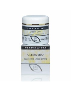 VERDESATIVA CREMA VISO ILLUMINANTE E RIGENERANTE BIO