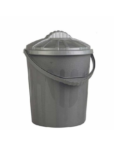 PATTUMIERA CON COPERCHIO E MANICO 16 LT