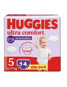 HUGGIES PANNOLINO MUTANDINA (5)12-17 KG JUNIOR