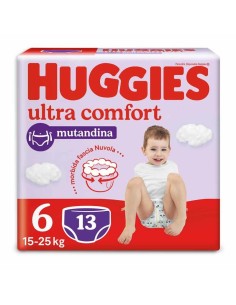 HUGGIES PANNOLINO MUTANDINA (6)15-25 KG EXTRA