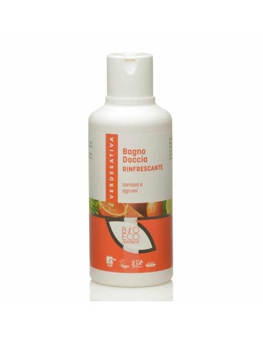 VERDESATIVA BAGNO DOCCIA CANAPA E AGRUMI RINFRESCANTE 500 ML