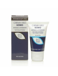 VERDESATIVA CREMA VISO UOMO ANTIAGE E AFTERSHAVE BIOLOGICO
