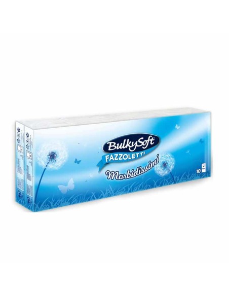 FAZZOLETTI MORBIDISSIMI 3 VELI 10 PEZZI BULKY SOFT
